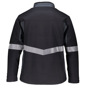 Chaqueta Softshell para Hombre de Diseño Único, Cierre Frontal, 100% Poliéster, Ecológica, Transpirable, Informal de Invierno, Personalizable - Product Image 3