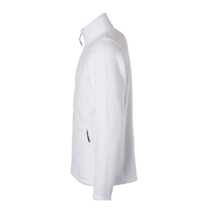 Men's Pure <b>White</b> Polar Fleece <b>Jacket</b> Full-Zip Outdoor Thermal <b>Jacket</b> Custom Logo Winters Sports Wear Men's Polar Fleece <b>Jacket</b> - Product Image 4