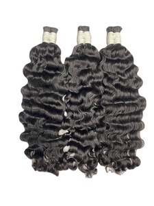 วิกต่อผมมนุษย์แบบไม่ผ่านกระบวนการผมสำหรับต่อขนยาว - Product Image 4