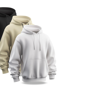 เสื้อฮู้ดดี้ผ้าฟลีซคอตตอน 100% ระบายอากาศได้ดี พิมพ์ลายดิจิตอล สำหรับผู้ชายและผู้หญิง ไซส์ต่างๆ เหมาะสำหรับฤดูหนาว มีฮู้ด คอปก ลายเรียบ สำหรับงานพิมพ์ - Product Image 4