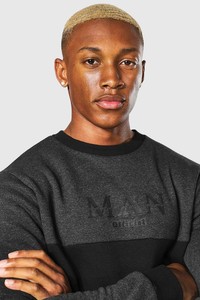 Sweat-shirt à capuche unisexe noir avec poche, coupe classique, décontracté, tricoté, 100 % coton, anti-plis, en molleton, pour l'automne - Product Image 4