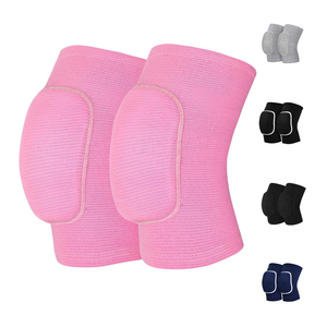 Genouillères de danse sur barre professionnelles légères en polyester/nylon épais, antidérapantes, à enfiler, avec coussin en mousse à mémoire de forme, douces et lisses - Product Image 5