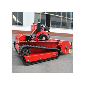Tondeuse robot chenillée autotractée à rotation zéro, télécommandée, avec chenilles en caoutchouc – Meilleure vente - Product Image 1
