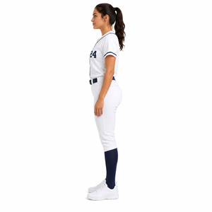 Ensemble d'uniformes de baseball personnalisés pour femmes, maillot et pantalon de softball sublimés, fabricant de vêtements de sport d'équipe - Product Image 4