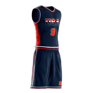 Ensemble d'uniformes de basketball réversibles personnalisés pour hommes, maillot et short sublimés double face, tenues de sport d'équipe, kits d'entraînement, grandes tailles - Product Image 5