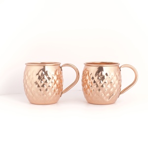 Plain Pure Copper Beer Mug Moscow Mule Cup 16oz Rustic Vintage Drinkware Bar Mug by MHQ Traders PVT LTD - Product Image 5