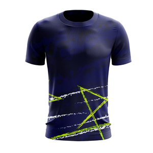 Camiseta Deportiva Transpirable de Secado Rápido con Diseño Personalizado para Pickleball, Entrenamiento Atlético, Camiseta de Fútbol con Sublimación - Product Image 1