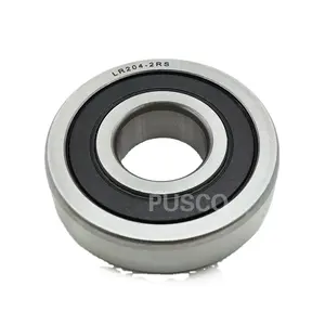 PUSCO single row deep groove ball bearing 20x52x14mm yoke track roller bearing LR204NPPU bearing LR204-2RS