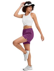 Pantalones Cortos Cargo de Senderismo para Mujer OEM, Duraderos, con Protección Solar UPF 50+, Ligeros, de Secado Rápido, con Bolsillos con Cremallera, Ideales para Viajes, Golf, Camping y Trabajo - Product Image 3