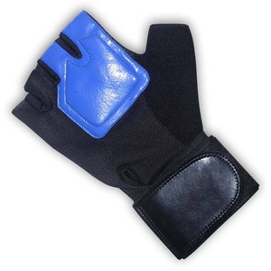Gants de conduite en maille respirante, protection des paumes à demi-doigts, fermeture unisexe à crochets et boucles, gris - Product Image 6