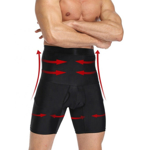 Calzoncillos Bóxer de Algodón para Hombre, Cintura Alta, Color Sólido, Transpirables, Cintura Elástica, Ropa Interior Casual de Punto - Product Image 4