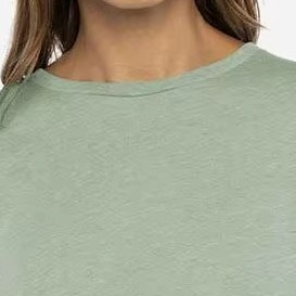 T-shirt décontracté respirant pour femme, col rond, en coton doux, personnalisable, idéal pour la promotion - Product Image 5