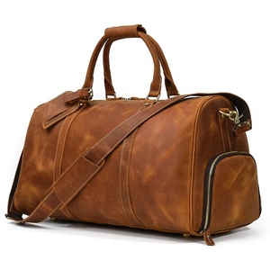 Nouveau sac de voyage en cuir style week-end, sac de voyage classique, durable, design fin et confortable, sacs de voyage en cuir - Product Image 1