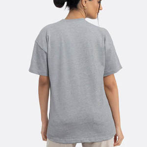 Camiseta de Cuello Redondo Ajustada de Gran Tamaño, de Secado Rápido y Absorción de Humedad, con Impresión de Logotipo Personalizado - Product Image 3