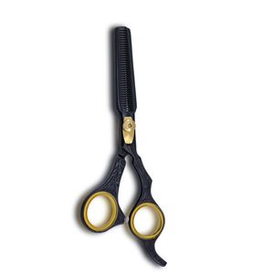 Juego de Tijeras de Peluquería con Mango de Dragón |   Semibanhado en Oro - Product Image 6