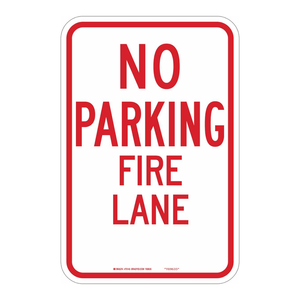 Señal de Prohibido Estacionar en Brady - Señal de Tráfico Impresa con UV para Seguridad Vial en Interiores y Exteriores - Product Image 3