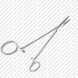 Porte-aiguille Crile en acier inoxydable de 6 pouces, à cliquet, pour chirurgie dentaire, instrument de suture, certifié CE, OEM - Product Image 6
