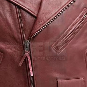 Chaleco de Cuero sin Mangas para Hombre 2026, Color Personalizado, Chaleco de Cuero de Alta Calidad con Logotipo Personalizado para Hombre - Product Image 3