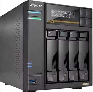 Servidor NAS Lockerstor 4 Gen3 AS6804T de 4 Bahías con Procesador AMD Ryzen, Económico y en Tendencia, Listo para Enviar - Product Image 3