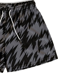 <b>Athletic</b> Mesh Shorts Gym Wear Jogging Shorts Casual Shorts Streetwear Breathable Soft Fabric Summer Wear Running Short - Product Image 4