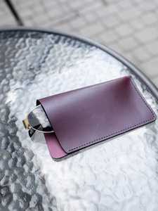 Protector de Gafas de Cuero Hecho a Mano, Elegante Funda para Gafas de Cuero Genuino, Venta al Por Mayor LGC-0014 - Product Image 3