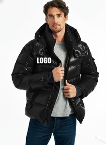 Top Quality Men's Winter Puffer <b>Jackets</b> Latest Design <b>Jackets</b> <b>with</b> Customized Front Logo and Colours - Product Image 4