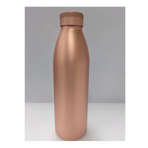 Bouteille d'eau potable en cuivre recommandée par le médecin Bouteille de bière en cuivre de pureté 100% et bouteilles de stockage - Product Image 2
