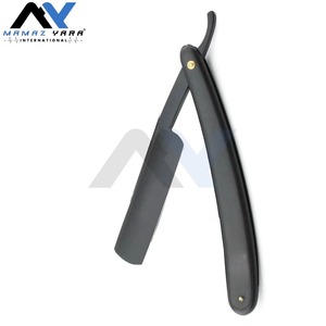 Rasoir de barbier professionnel traditionnel à lame droite pour hommes avec étui de protection, logo personnalisé, fournisseur OEM en gros - Product Image 4
