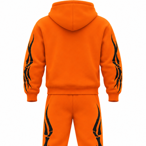Chándal de Forro Polar Personalizado para Hombre, Ropa Deportiva Cálida de Invierno, Traje para Gimnasio, Entrenamiento y Jogging, Fabricante Mayorista, Proveedor de Producción Privada - Product Image 4