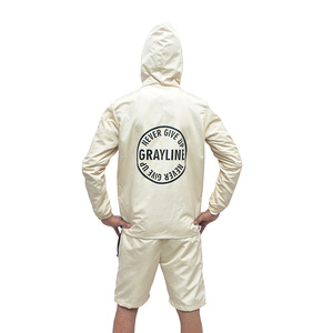 Conjunto Deportivo Informal de Verano para Hombre, de Alta Calidad, Estilo Urbano, de Dos Piezas, Transpirable, con Sudadera con Capucha y Pantalones Cortos - Product Image 5