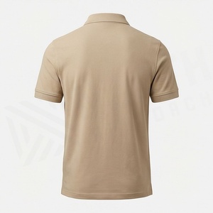 เสื้อโปโลชาย เสื้อยืดผ้าฝ้ายระบายอากาศ แขนสั้น สวมใส่สบาย เหมาะสำหรับกอล์ฟ ออกกำลังกาย ใส่ได้ทุกวันในฤดูร้อน สีสันปรับแต่งได้ เสื้อท็อปส์สำหรับกิจกรรมต่างๆ - Product Image 2