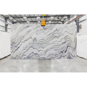 Lujo Calacatta Viola Losas de mármol blanco Vena de madera blanca Mármol Piedras naturales Venas Piedra para encimera de cocina y baño - Product Image 1