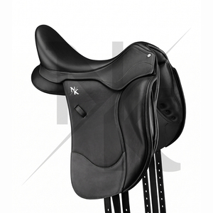 Silla de Doma Ligera de Cuero Genuino con Arco de Madera, Cómoda y Duradera, Equipo de Equitación, Silla Inglesa, Pakistán - Product Image 2