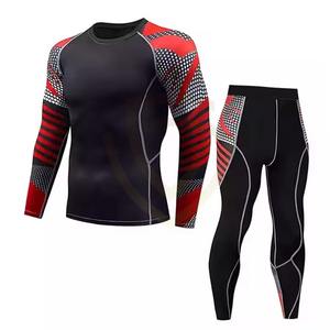 Meilleures ventes : Ensembles de compression sublimés confortables et élégants / Pantalons d'entraînement grande taille pour l'exercice, combinaisons de compression élastiques - Product Image 1