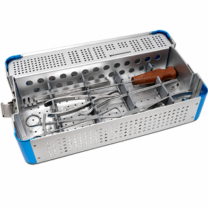 Ensemble complet d'instruments pour petits fragments, de qualité supérieure, en acier inoxydable, pour chirurgie orthopédique et traumatologie, manuel inclus - Product Image 2