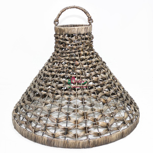 Artex Dong Thap - Pantalla de Lámpara Artesanal de Jacinto de Agua y Pasto Marino, Diseño Natural y Sostenible de Vietnam para Decoración del Hogar - Product Image 4