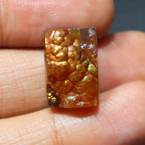 <b>Fire</b> Agate Druzy Cabochon Natural <b>Fire</b> Agate <b>Stone</b> Healing Crystal <b>Fire</b> Agate for Jewelry Making <b>Stone</b> - Product Image 2