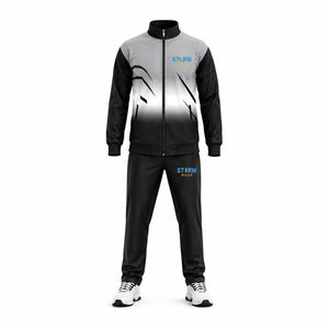 Premium Quality Warmup Suit Sublimation Sportswear Tracksuit for Football Basketball Volleyball Team Players <b>Coaches</b> Tracksuit - Product Image 2