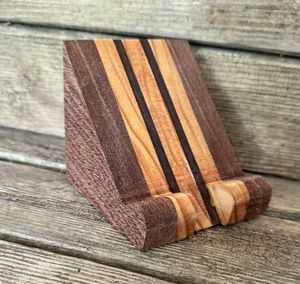 Luxury Wooden <b>Phone</b> Holder Solid Wood Mobile Stand Universal Smartphone <b>Docking</b> <b>Station</b> for Desk and Bedside - Product Image 6