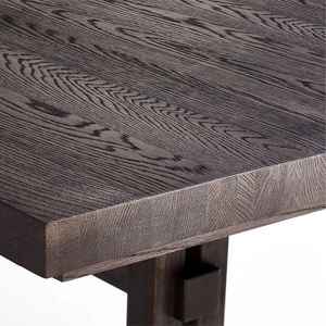 Elegante Mesa de Comedor Rectangular de Madera de Teca Sólida, Diseño Moderno, Impermeable, Ecológica, Hecha a Mano, Duradera para Uso en Interiores/Exteriores - Product Image 5