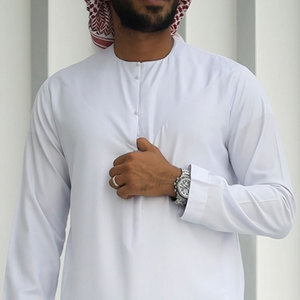 <b>Thobe</b> OEM Supplier Comfortable Long Sleeve Islamic Wear Designed for Private Label and Wholesale Buyers - Product Image 3
