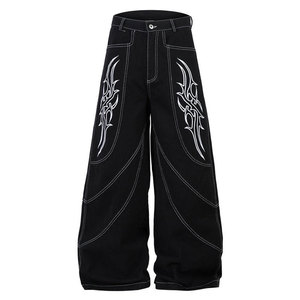 กางเกงยีนส์ทรงหลวมสไตล์วินเทจสำหรับผู้ชาย รุ่น Heavyweight Denim Acid Wash จาก ONIKS IMPEX - Product Image 1