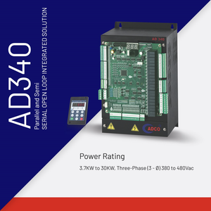 ADCO AD340 Variador de Frecuencia Integrado de Circuito Abierto Paralelo y Semiserial para Ascensores - ABS Ignífugo para Hoteles Modernos, Villas y Hospitales - Product Image 5