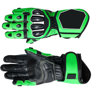 Gants de moto imperméables, coupe-vent, respirants, légers, longs, chauds pour l'hiver, compatibles écran tactile, en cuir, pour la course - Product Image 4