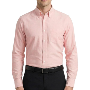 <b>Men</b>’s 100% Cotton Oxford Button Down Shirt, Long Sleeve <b>Dress</b> Shirt for Business Casual Office Work and Everyday Wear - Product Image 4