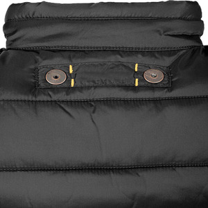 Gilet matelassé sans manches coupe-vent avec fermeture éclair, taille personnalisable, gilets matelassés brillants pour femmes - Product Image 4