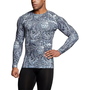 Maillot de football rembourré pour sports de contact, protection haute performance, maillot de compression pour homme avec rembourrage - Product Image 6