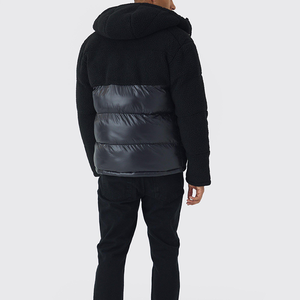 Veste matelassée en duvet pour homme de qualité supérieure, brillante, avec logo personnalisé, pour l'hiver - Product Image 5