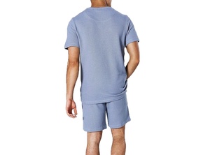 <b>Men</b> Casual <b>Shorts</b> Sets <b>Short</b> Sleeve <b>T</b> <b>Shirt</b> +<b>Short</b> Solid Male Wholesale <b>Men</b> Fashionable <b>Short</b> Set With Pocket In Good Price - Product Image 3