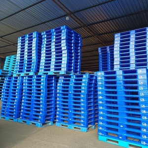 Paletas de Plástico Resistentes para Almacenamiento de Alimentos, 1100*1100*150mm, Apilables, para Bebidas, Ensamblables, Tipo Rejilla - Product Image 2